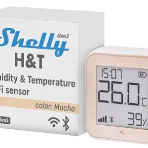 Shelly Temperatur Anzeige