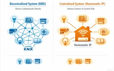 Heizungs-Klartext: Komplexität KNX Loxone Shelly HmIp